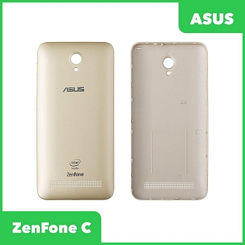 Задняя крышка корпуса для Asus ZenFone C (ZC451CG), золотая